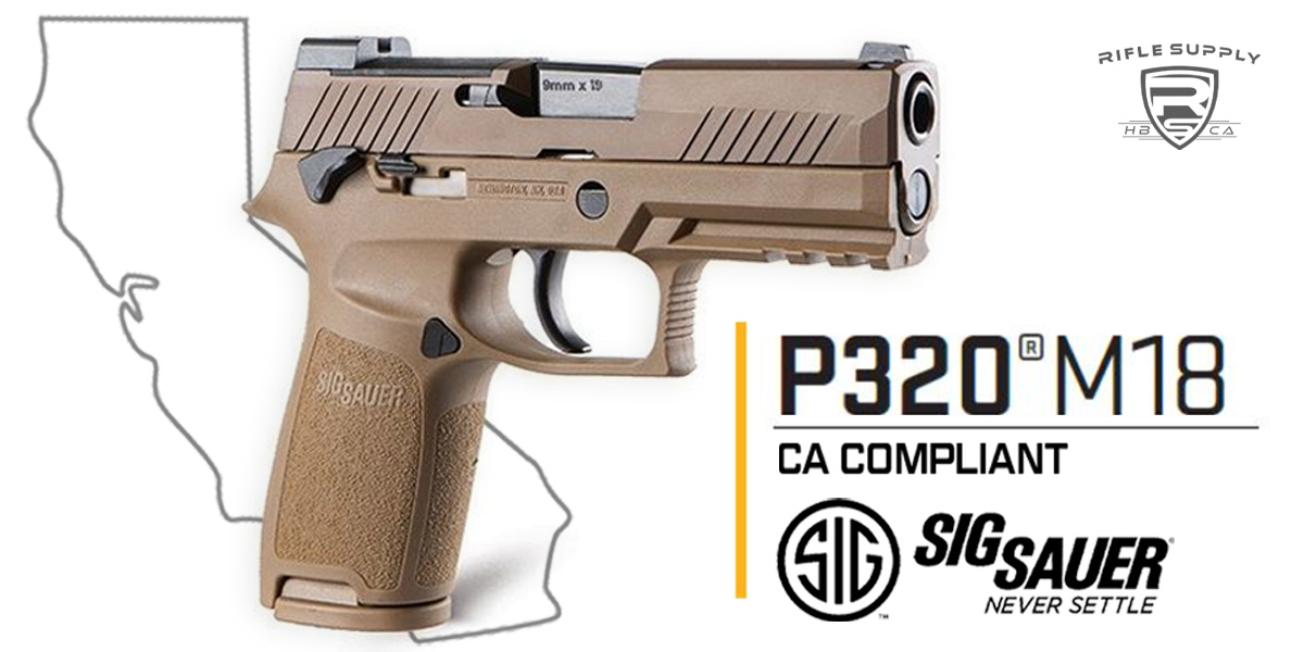 P320 M18 CA Compliant Handgun